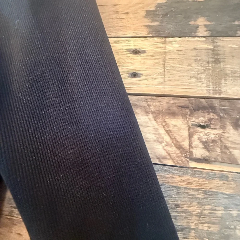 Alo Yoga‎ Clarity Longsleeve Ribbed High Neck Black